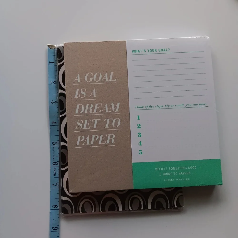 NEW Compendium Today is the Day Goal Setting Planner Note Pad & 2 Ikea Pads